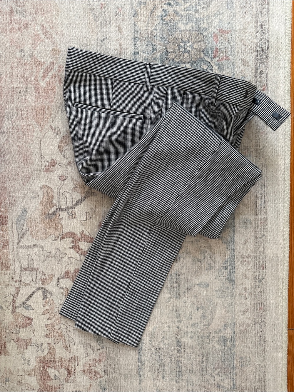 Men's Pinstripe Dress Pants